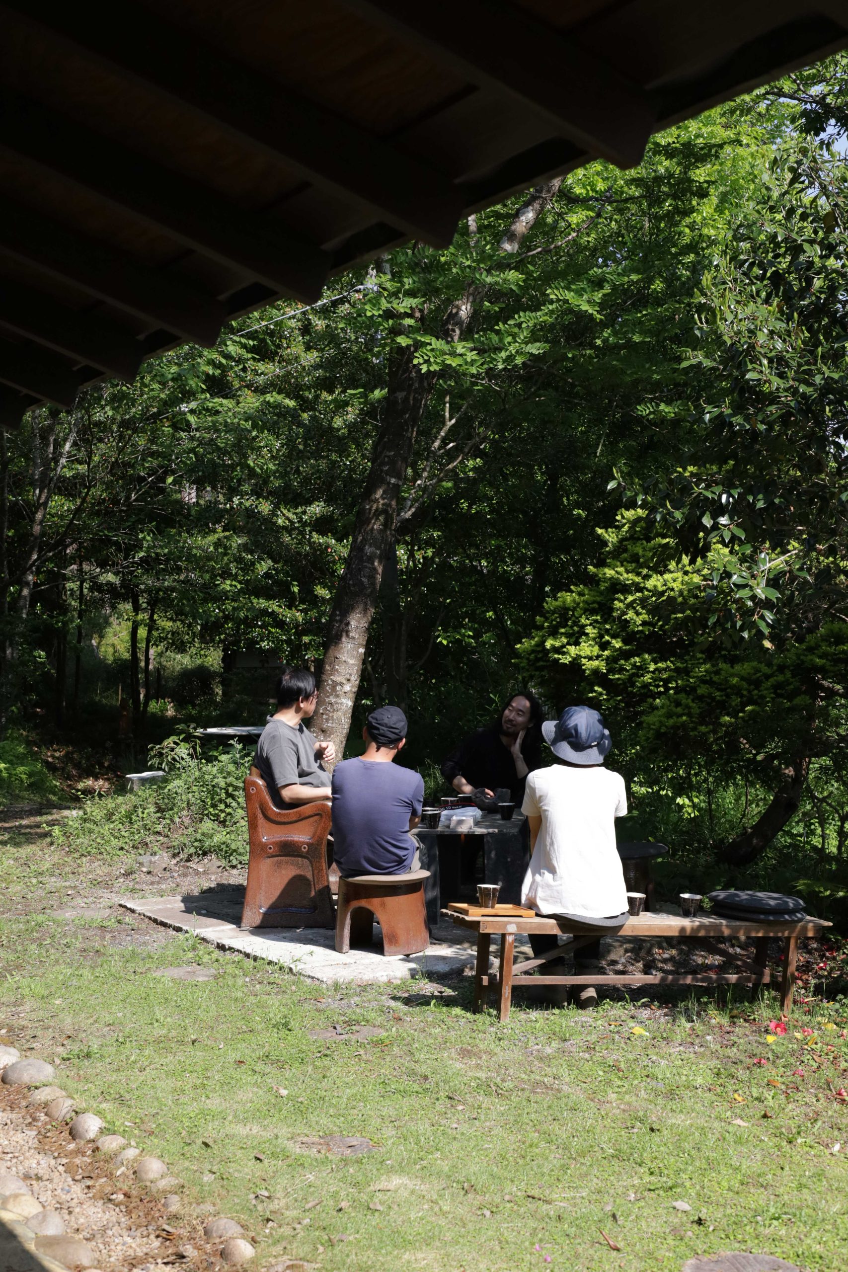 出張 Pop-up event / 〈みどりのこかげから〉  – 雪村庵と緑隠雪村庵、その庭、森にて –